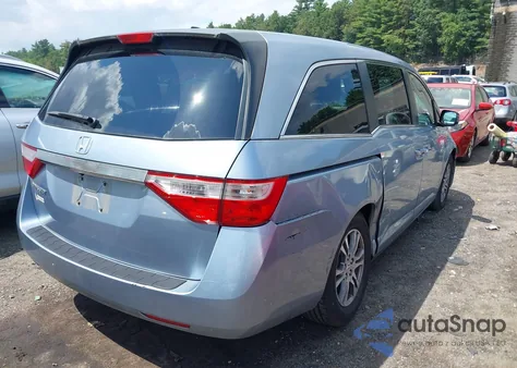 2013 Honda Odyssey Ex-L z USA, uszkodzony, nr VIN 5FNRL5H63DB079014